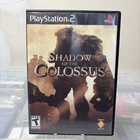 Shadow of the Colossus Playstation 2 PS2 Complete CIB Tested Black Label GH Disc