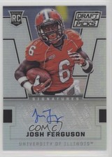2016 Panini Prizm Collegiate Draft Picks Silver Josh Ferguson #139 Auto 0c2