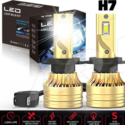 For Hyundai Elantra GT 2016-2018 H7 HIGH Beam LED Headlight Kit Bulb Super White