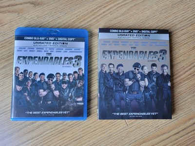 The Expendables 3 (Blu-Ray/DVD, 2014) Unrated Edition, Bilingual With Slipcover 