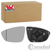 VAN Wezel Spiegelglas AsphÄRisch Beheizbar Links Passend FÜR VW Beetle | 5806837