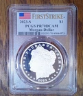 2023-S Morgan Silver Dollar $1 US Mint Proof Coin .999 PCGS PR70DCAM (573)