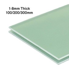 Glassfibre Sheet Epoxy Glass Fibreglass Plate 1/1.5/2/2.5/3/4/5/6/8mm Thick
