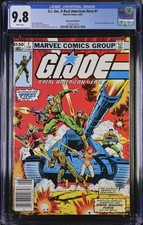 G.I. JOE A REAL AMERICAN HERO #1 Newsstand CGC 9.8 White Pages Larry Hama 1982