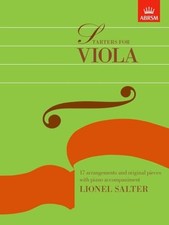 Starters for Viola by Lionel Salter NEW BOOK