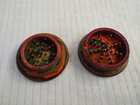 Wooden Herb Grinder 2 Inches Herb Spice Grinder With Design On Lid Pre-owned. — photo 4