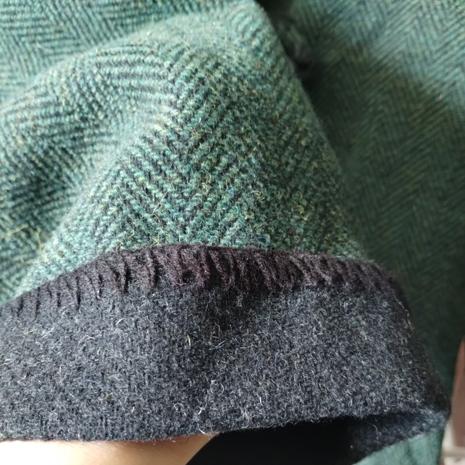 Marsh Landing Coat Wool Jacket Toggle Herringbone… - image 10