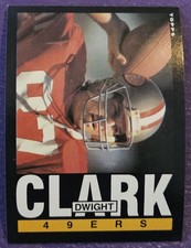 1985 Topps #150 Dwight Clark Football card! San Francisco 49ers!