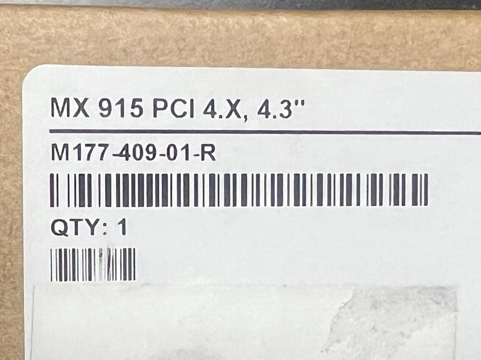 LOTE DE 5 NUEVOS TERMINALES DE TARJETAS DE CRÉDITO VERIFONE MX915 con Stylus M177-409-01-R Foto 4 de 4