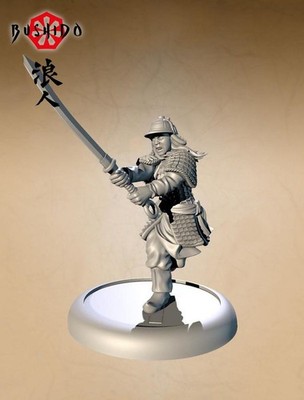 GCT Bushido The Golden Sentinel Alternative Sculpt Tabletop Miniatur Risen Sun