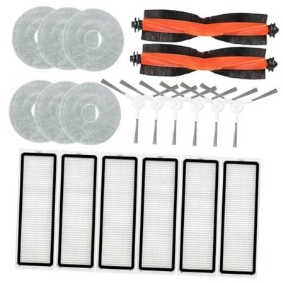 Accessories Kit for Xiaomi S20 Plus / S20+ Robot Vacuum Cleaner, 2 Main Brush, 
