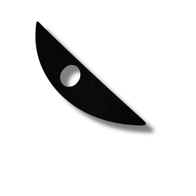 Rear Wiper Delete Cover for Mercedes-Benz W211 / S211 (2002 2009)   3D Printed