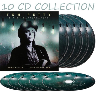 #ad Tom Petty And The Heartbreakers Free Fallin#x27;... Live In The USA 10 CD Box Set $33.99