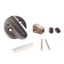 Accessorio forcella bici di qualità bullone facile da installare in lega di all