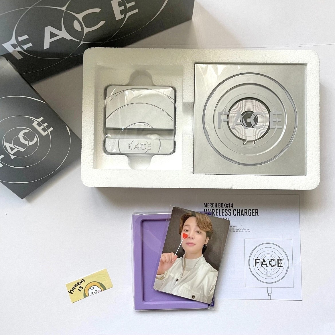 BTS MARCH BOX #14  新品未開封 JIMIN FACE BTS JIMIN Official MERCH BOX #14 FACE Full Set ARMY Membership