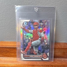 Bowman Draft 2022 Chrome Jimmy Crooks III #BDC-178 St. Louis Cardinals