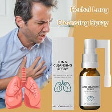 Lung Cleansing Herbal Spray For Relieve Respiratory Mucus Clear 30ML O8W5