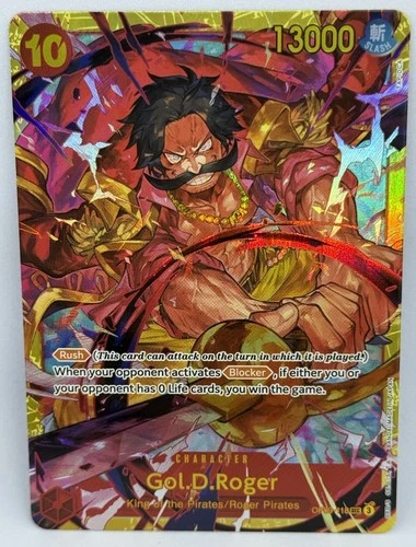 One Piece TCG English OP09-118 Gol. D. Roger SEC Foil