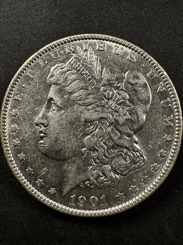 1901 Morgan Silver Dollar – XF - AU Details – Nice Eye Appeal