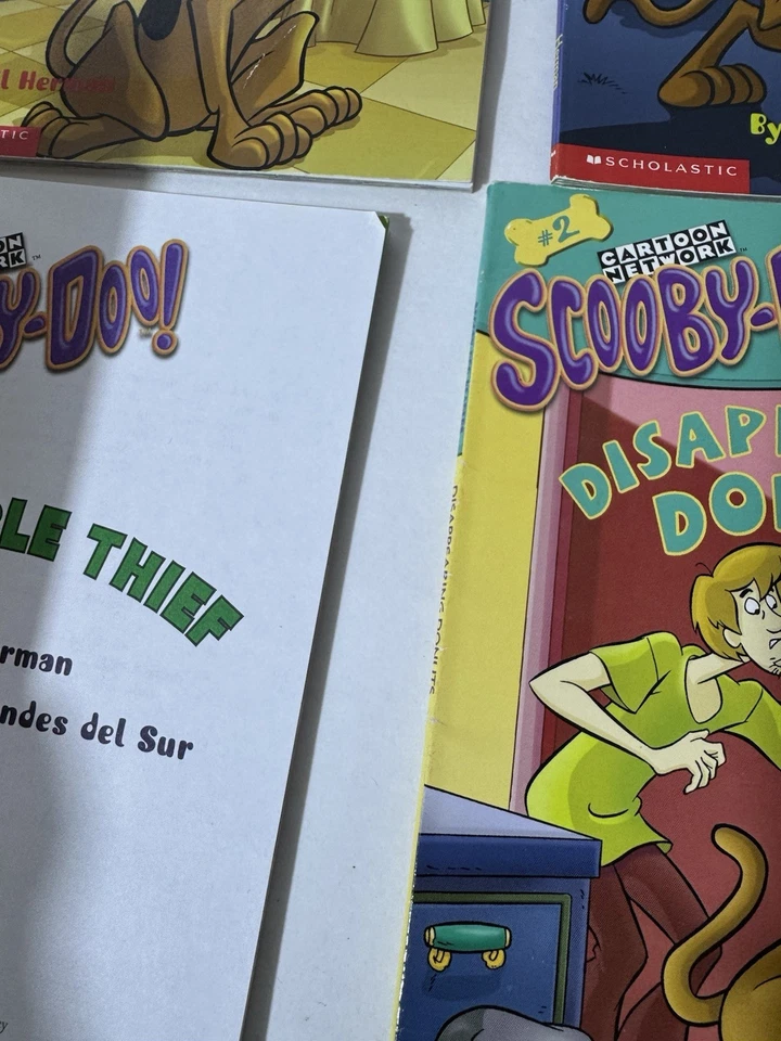 Sooby-Doo Picture Level Childrens Books Educational Homeschool Lot 33 Flash Card - Image 3 of 4