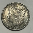 1897 O MORGAN DOLLAR AU