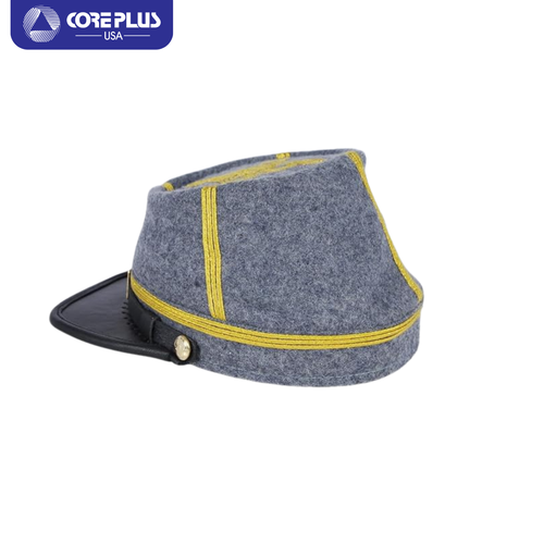 "Men's US Civil War Captain's 2 Braid Kepi - Select Colors" - Picture 4 of 39
