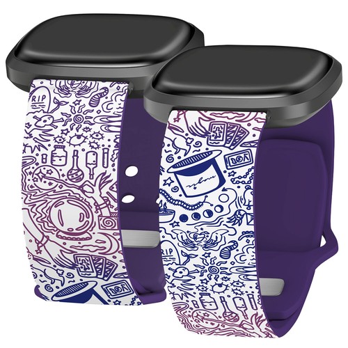 Correa de reloj Doodle HD compatible con FitBit Versa 3 y Sense - Imagen 23 de 25