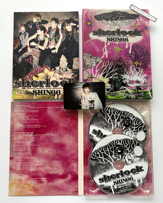 SHINee Minho Sherlock Japanese ver. CD DVD Photocard 4th Mini