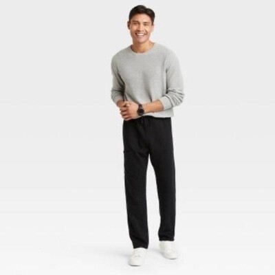 6-Pack Men's Tapered Ultra Soft Fleece Pants - Goodfellow & CO