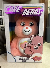 Care Bears 12" Plush Love A Lot Bear Soft Huggable Material