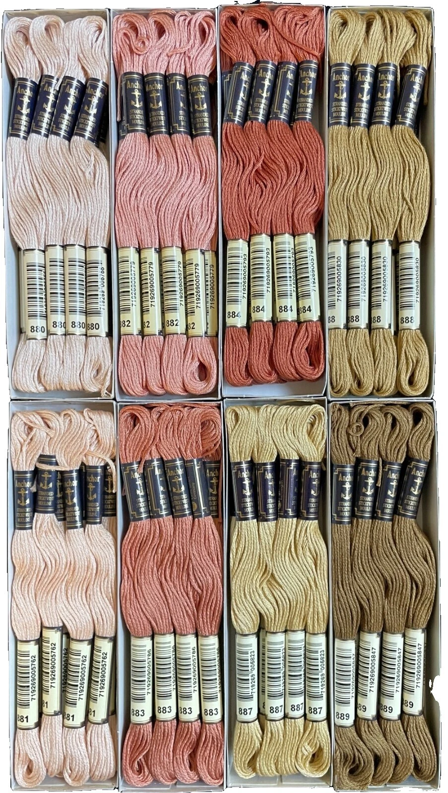 Anchor Needlepoint Lot Embroidery Threads