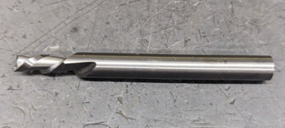 Solid Carbide Spiral Flute Router Bit 1/4'' CD Down Cut 1/4'' Shank Double Flute