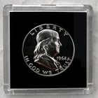 1962 FRANKLIN HALF DOLLAR, PREMIUM GEM, 90% SILVER, US MINT PROOF COIN