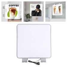 Square LED Advertising Light Box Waterproof Double-sided Light Advertising Board
