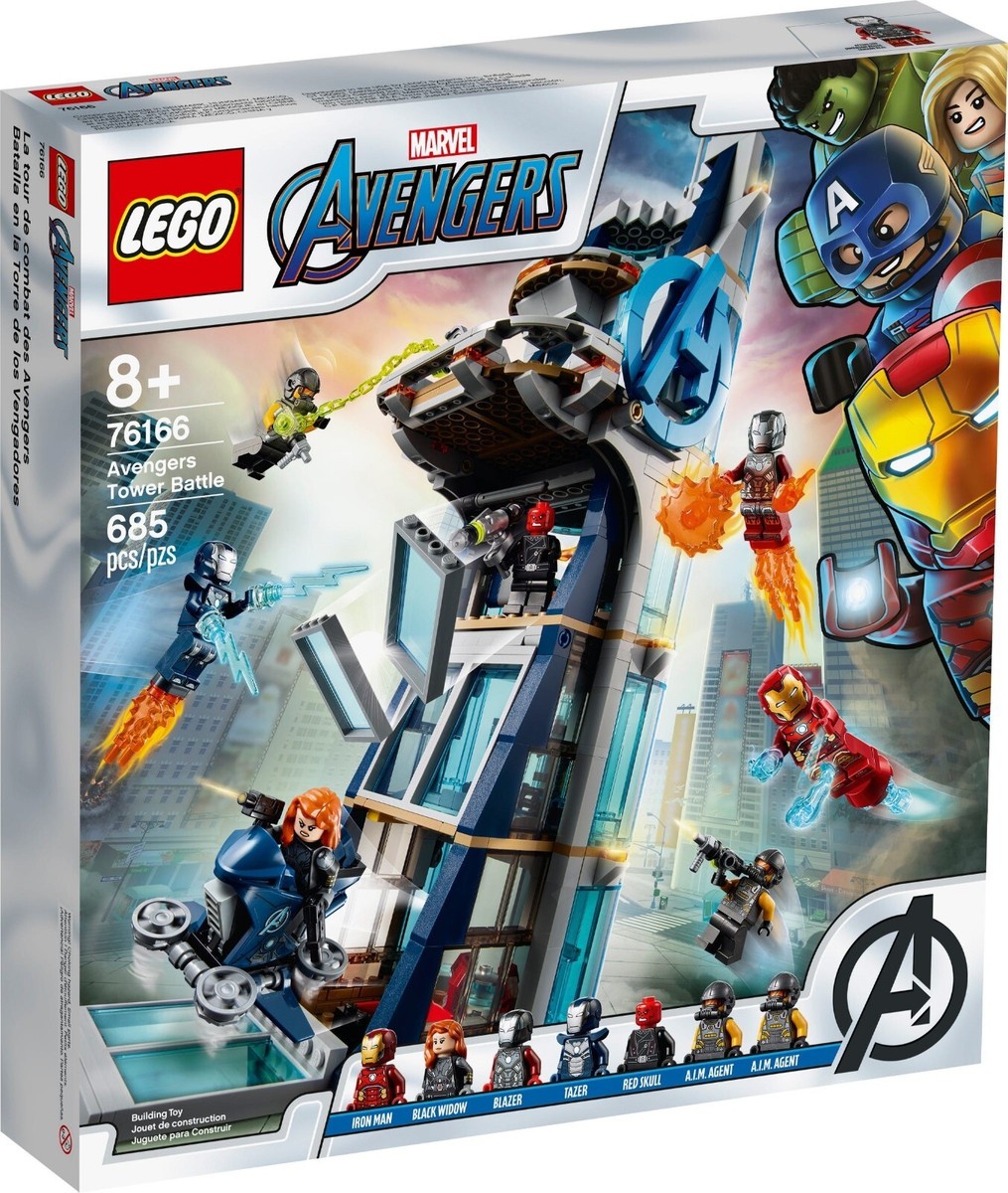 LEGO 76166 Battaglia sulla torre degli Avengers