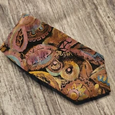 Next Move Abstract Necktie Colorful Patterned Tie Business Casual