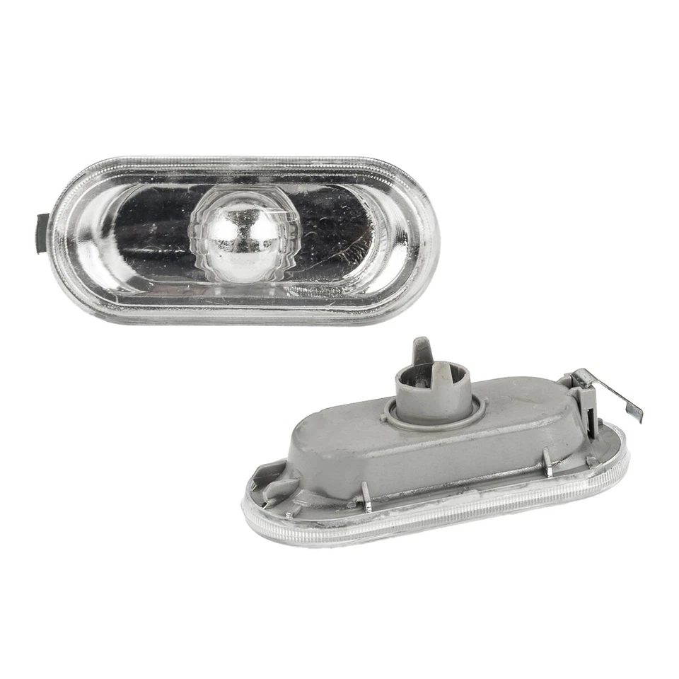 2X Indicatori Di Direzione Trasparenti Per VW Amarok Caddy III 3 T5 Multivan V - Immagine 2 di 4