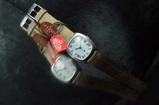 TAVERNIER OROLOGIO DA UOMO NUOVO VINTAGE ANNI 70 30 X 34MM FONDO DI MAGAZZINO