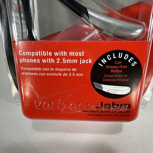 Verizon Jabra Earwave Boom Headset Microphone Over The Ear 2.5mm Jack New - Picture 6 of 7