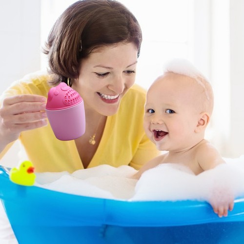 Shampoo Rinse Cup Creative Baby Rinse Cup Waterfall Rinser Baby Hair Washing Cup - Picture 10 of 14