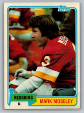1981 Topps #145 Mark Moseley Redskins