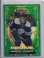 2021-22 Stature #173 Gregory Hofmann Rookie Green 5/149