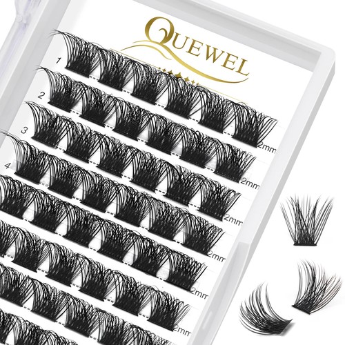 72Bundles Cluster Segmented False Extension Eyelash DIY Natural Lash Makeup Tool - Bild 20 von 21