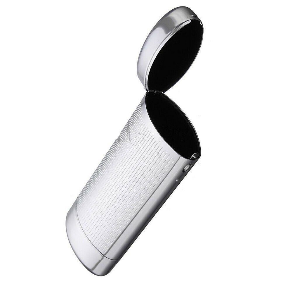 Silver Hard Metal Glasses Case Storage Aluminum Sunglasses