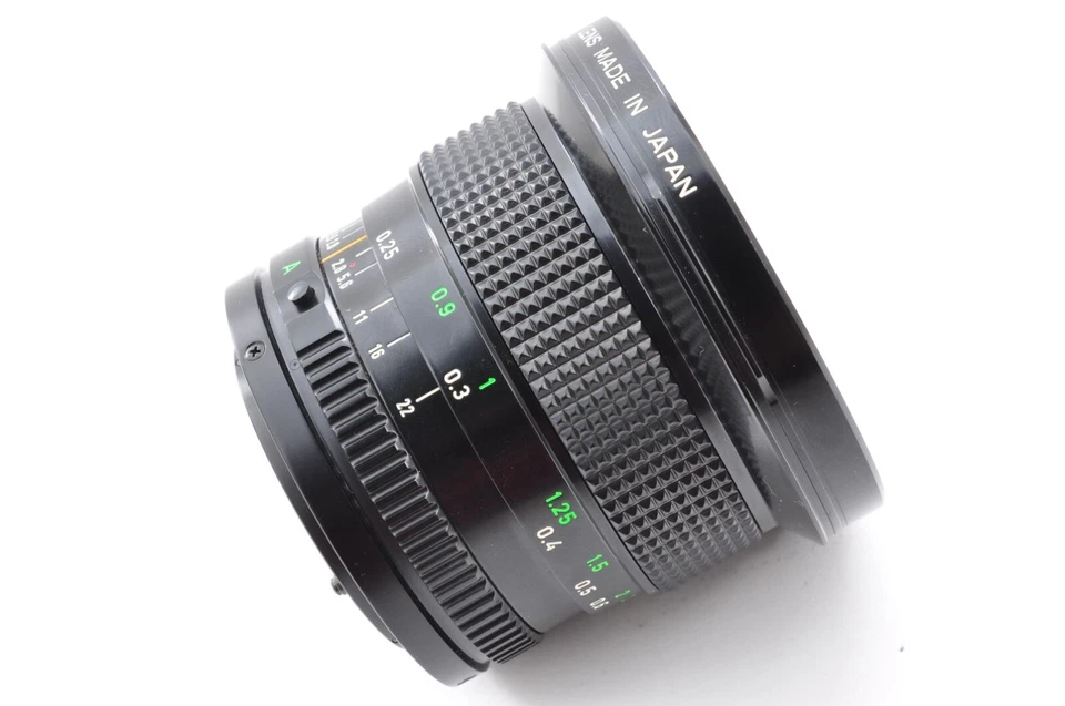 Nuevo lente de enfoque manual gran angular Canon FD NFD 20 mm f/2,8 JAPÓN [Casi como nuevo] 9034 Foto 2 de 4