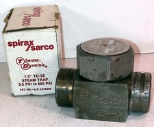 1 USED SPIRAX SARCO 1/2" TD-52 STEAM TRAP  MAKE OFFER  