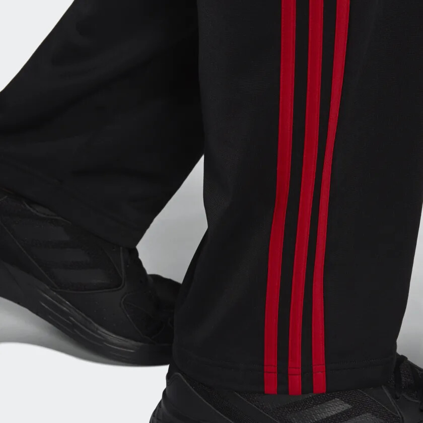 adidas Men's Essentials Warm-Up Open Hem 3-Stripes Pants H48432 | eBay