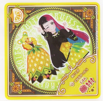 Aikatsu Planet DCD Foil Stamping Card No.6-14 R Spiky Pineapple | eBay