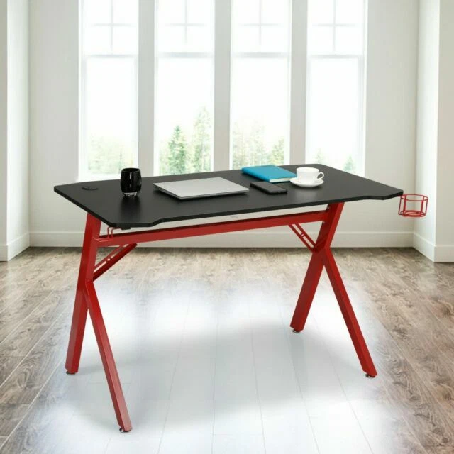 Mesa de ordenador de hierro fundido escritorios de Oficina en Casa