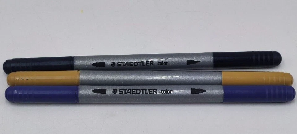 Marker Staedtler Doppelendig verschiedene Rundspitzen 33 Stück 3200 TB36 - Bild 3 von 3